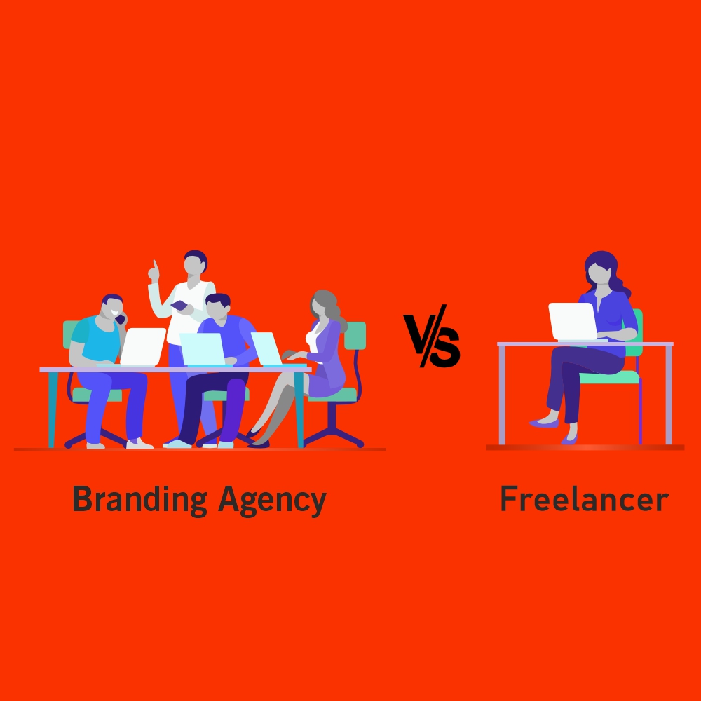 Branding Agency vs Freelancer: Who is right for your brand?