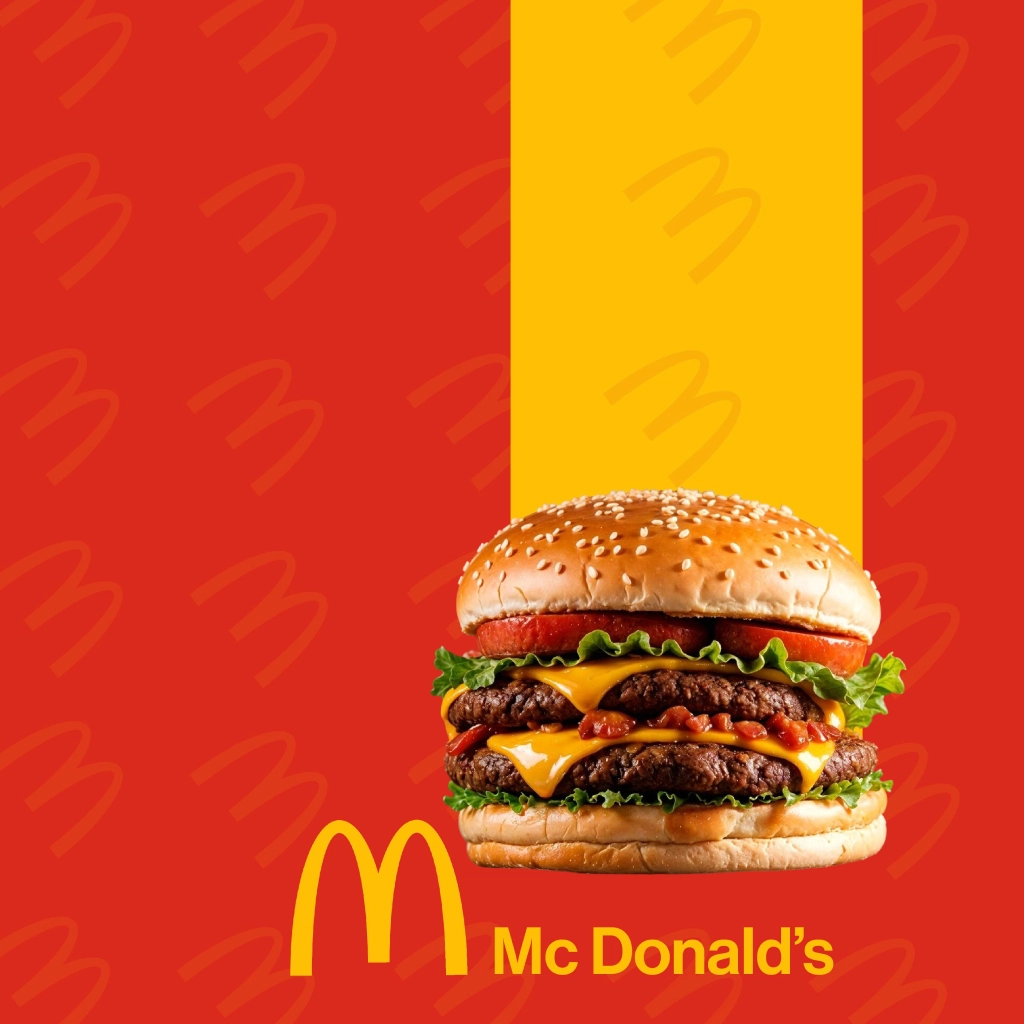 McDonald's, it's legendary logo and branding