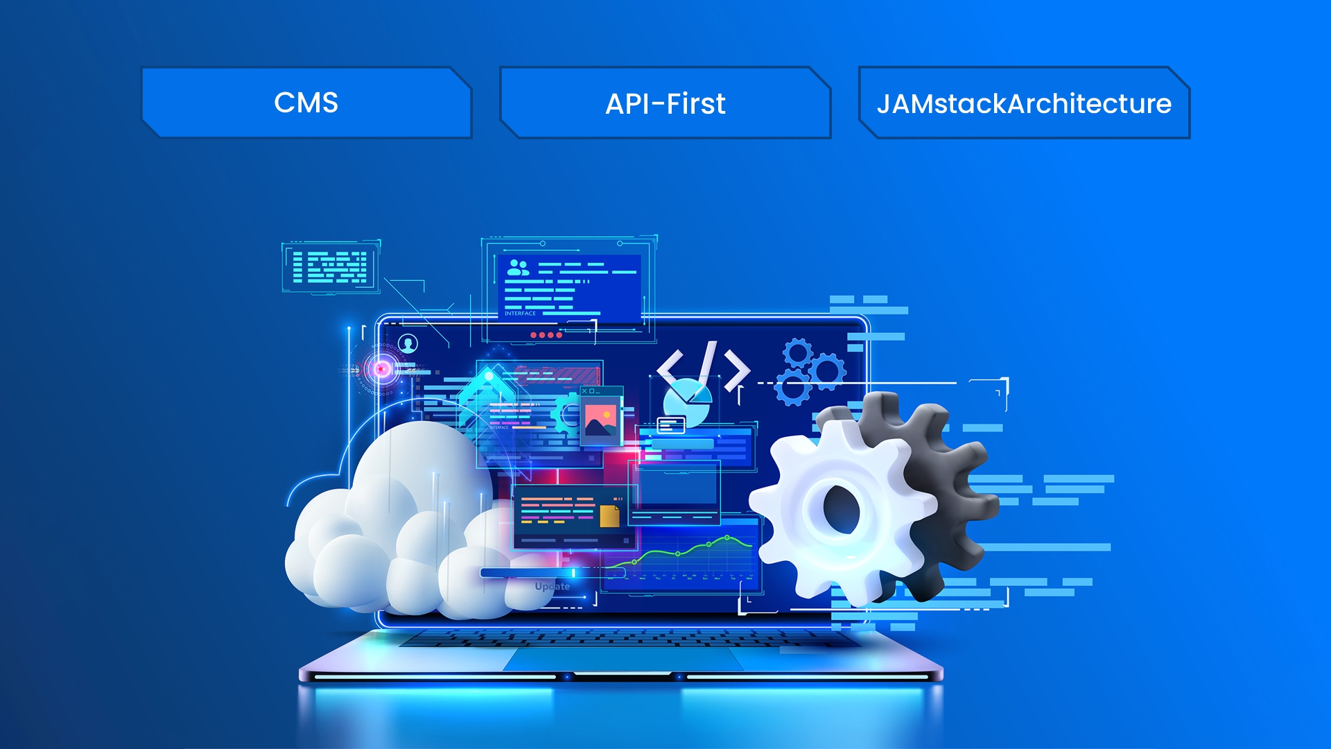 Headless CMS, API-first & JAMstack Architecture: The modern web backend