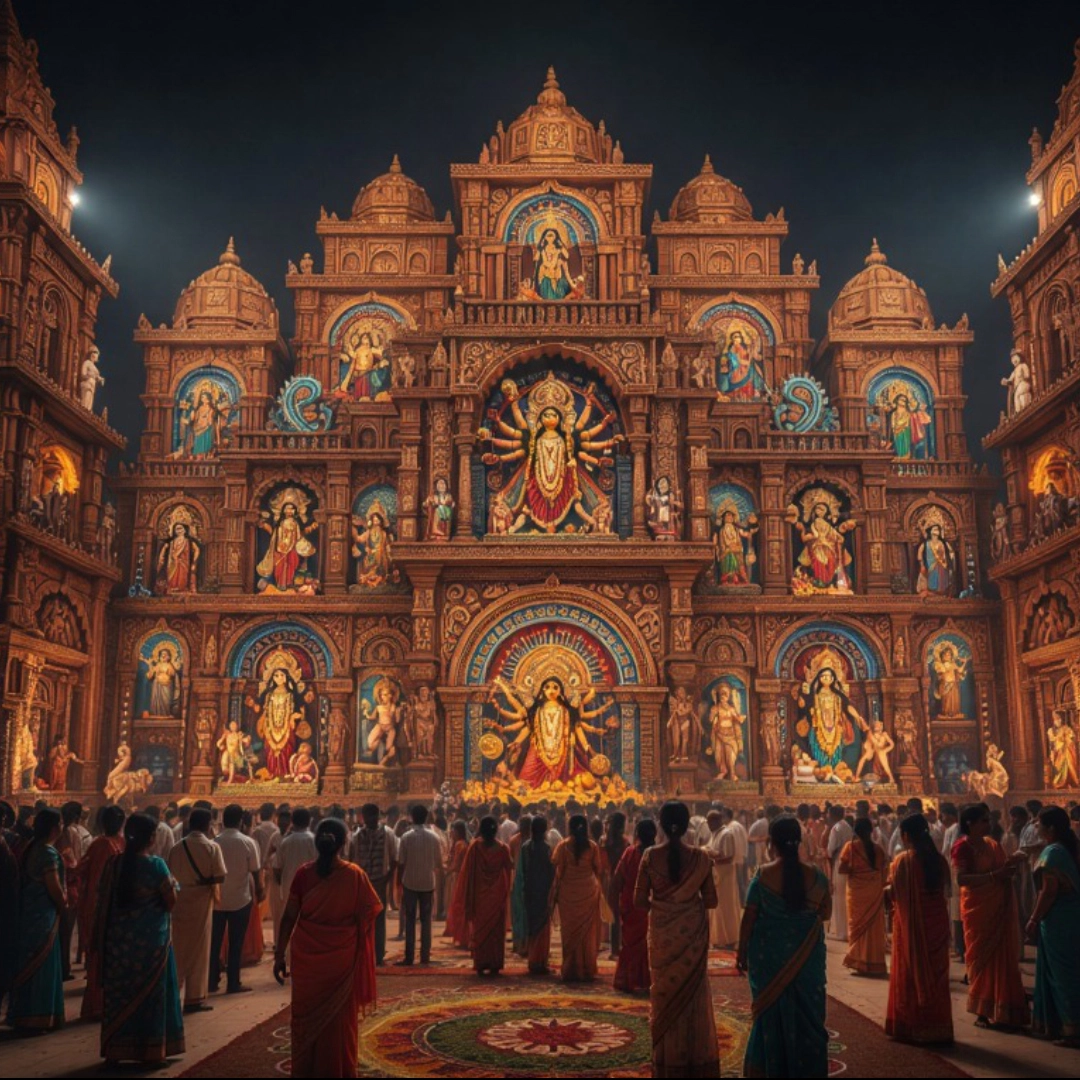 Durga Puja & Navratri Themes 2025 : Lessons for Brands from Pandal design and 3D experience