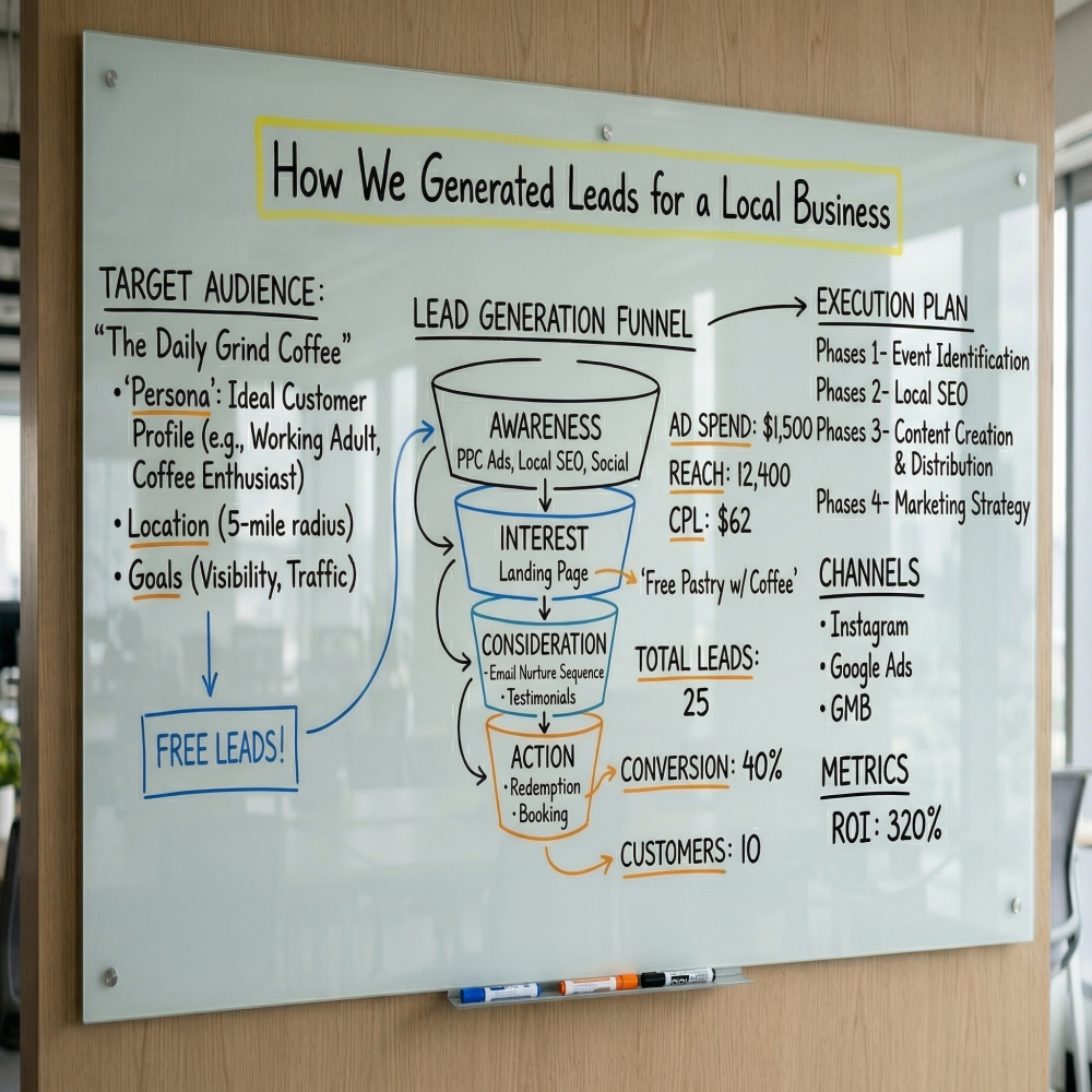 Case Study: How We Generated Leads for a Local Business