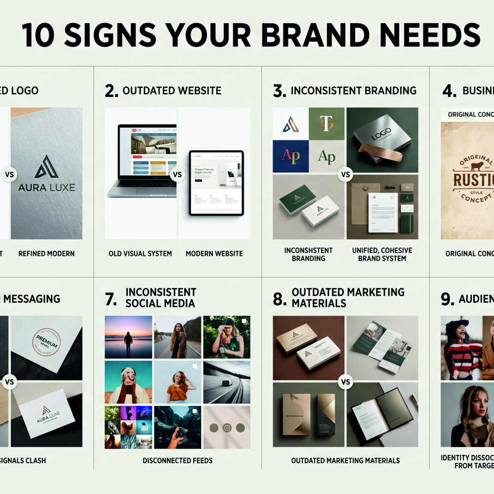 When Should a Business Rebrand? 10 Signs Your Brand Needs a Change