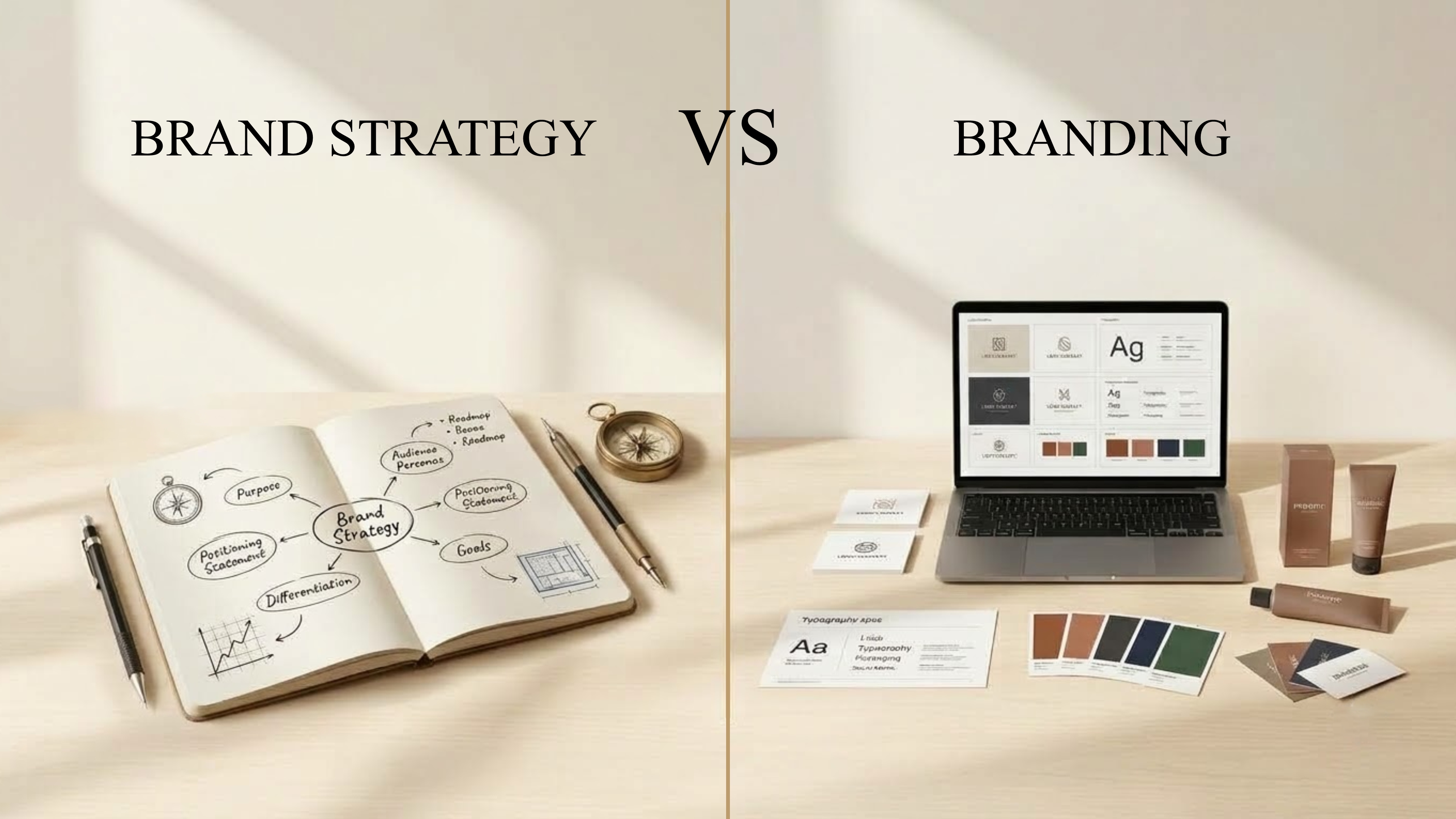 Brand Strategy vs Branding: What’s the Difference and What Does Your Business Need?